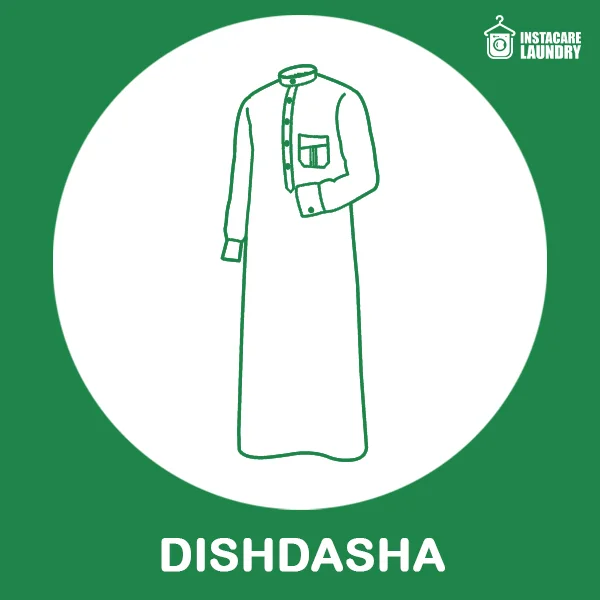 Dishdasha -Dry Clean & Ironing