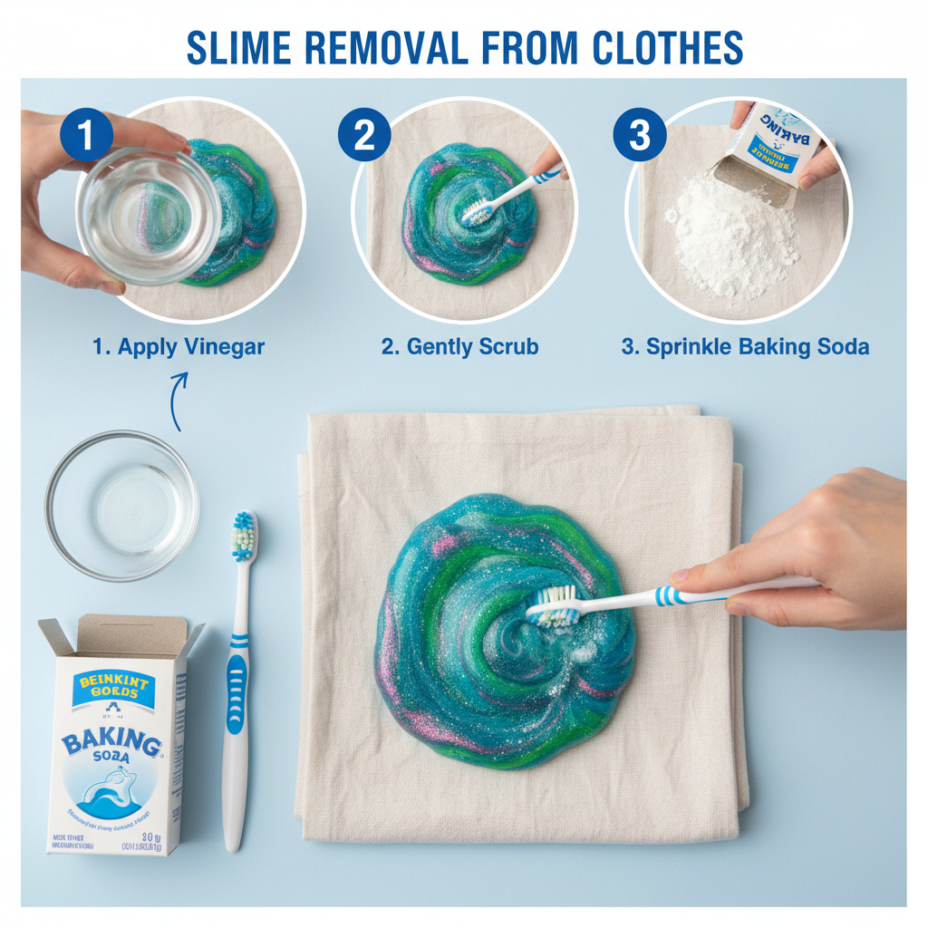How to Get Slime Out of Clothes