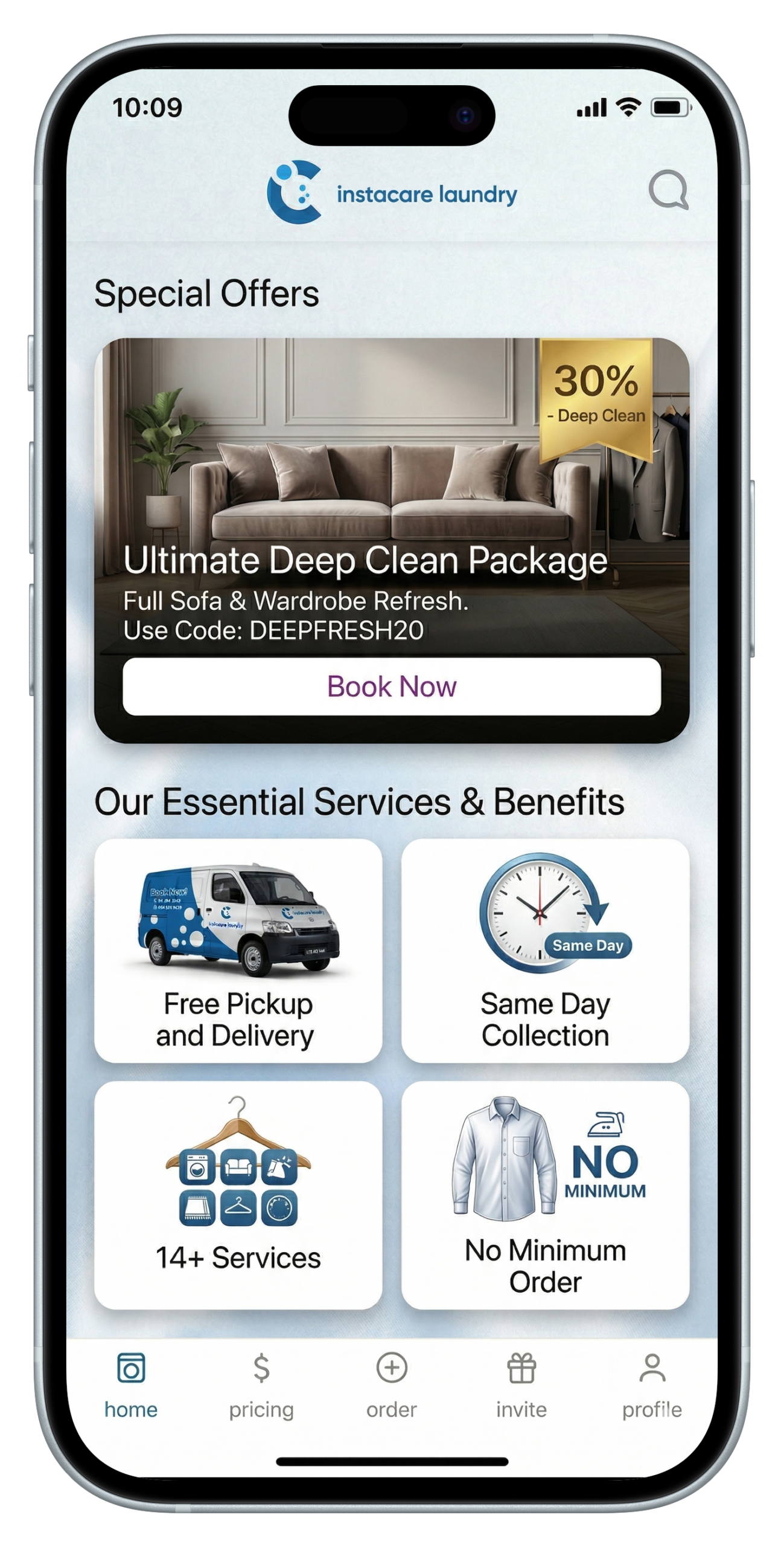 Instacare App  Laundry & Care Dubai